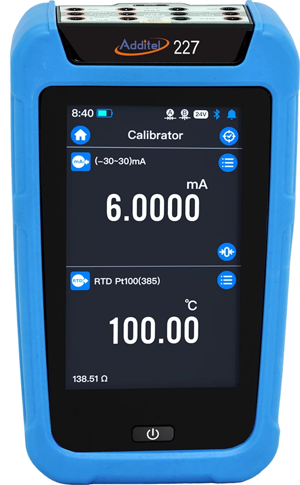 Additel ADT227 Multifunction Documenting Process Calibrator