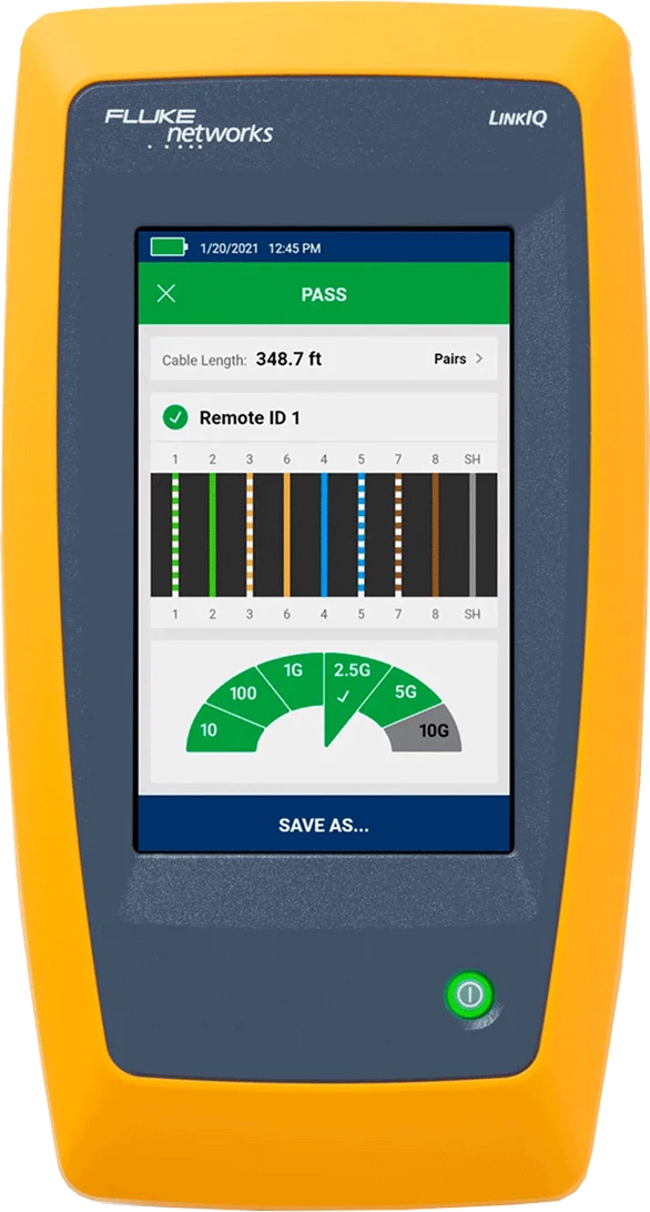 FLUKE NETWORKS LinkIQ basic kit