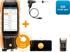 testo 300 Kit 1 with prineter